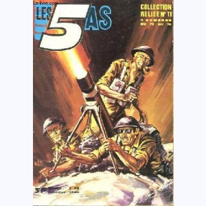 Les 5 AS (Album) : n° 11, Recueil 11 (75, 76, 77, 78)