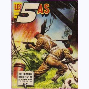Les 5 AS (Album) : n° 28, Recueil 28 (143, 144, 145, 146)