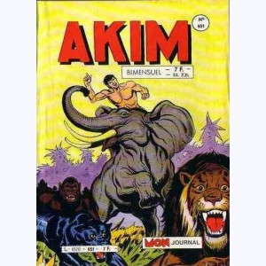 Akim : n° 651, La charge des éléphants