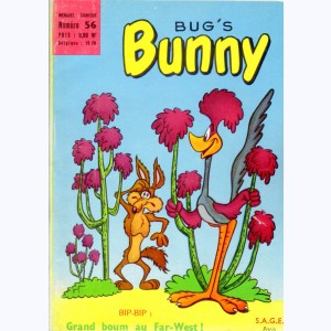 Bunny : n° 56, Bip-Bip  Grand Boum au Far-West