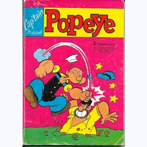 Cap'tain Popeye : n° 103, la course au trésor
