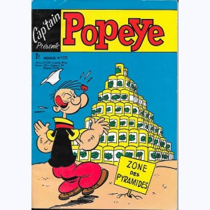 Cap'tain Popeye : n° 105, La peur du rat