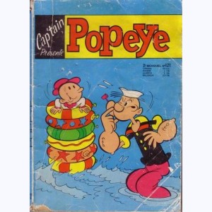 Cap'tain Popeye : n° 121, Les fantômes de la mer