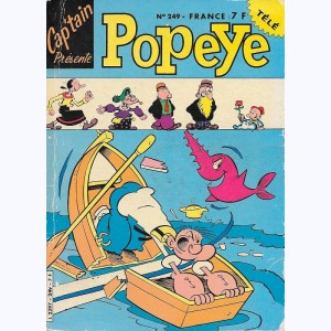 Cap'tain Popeye : n° 249, la momie tout en "karton"
