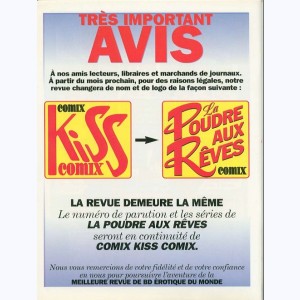 Kiss Comix - La Poudre aux Rêves : n° 37