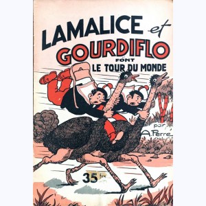 Lamalice et Gourdiflo : n° 3, Lamalice et Gourdiflo font le tour du monde