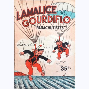 Lamalice et Gourdiflo : n° 7, Lamalice et Gourdiflo "parachutistes"