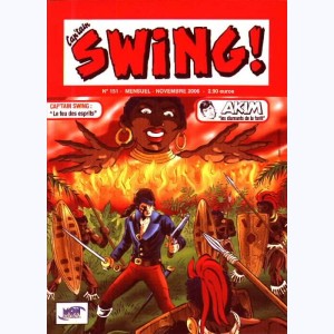 Cap'tain Swing (2ème Série) : n° 151, Le feu des esprits