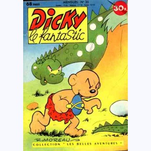 Dicky le Fantastic : n° 35, Dicky à l'age de la pierre