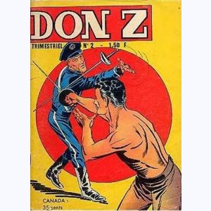Don Z : n° 2, Le mystérieux justicier a quitté..son masque