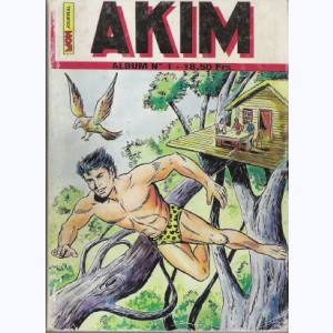 Akim (2ème Série Album) : n° 1, Recueil 1 (01, 02, 03)