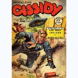Hopalong Cassidy : n° 51, Les deux indices