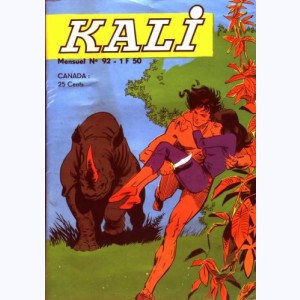 Kali : n° 92, Péril dans l'espace