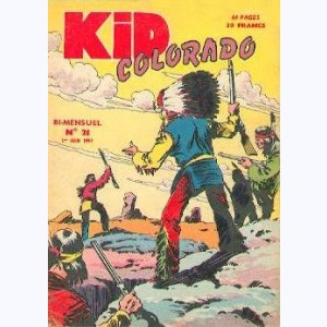 Kid Colorado : n° 21, Les chars en feu !..