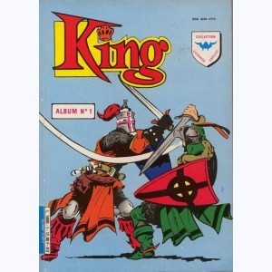 King (3ème Série Album) : n° 1, Recueil 1 (01, 02, 03, 04)