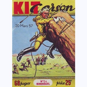 Kit Carson : n° 24, La coiffure de guerre de Couteau Pointu
