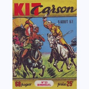 Kit Carson : n° 33, Les tueurs de buffalos
