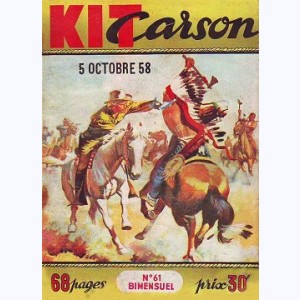 Kit Carson : n° 61, Les Sioux belliqueux