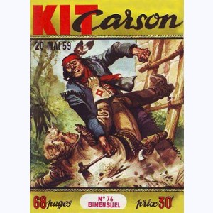 Kit Carson : n° 76, Le messager de Manitou