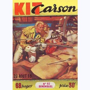 Kit Carson : n° 82, Kit Carson et le cheval endiablé