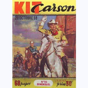 Kit Carson : n° 86, La "rivière sur roues"