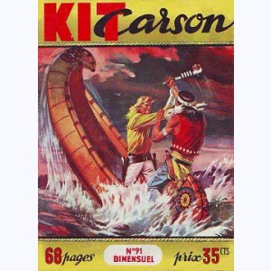 Kit Carson : n° 91, Le masque de guerre