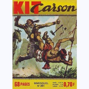 Kit Carson : n° 351, Une simple partie de cartes