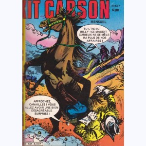 Kit Carson : n° 537, L'attaque des Pawnies