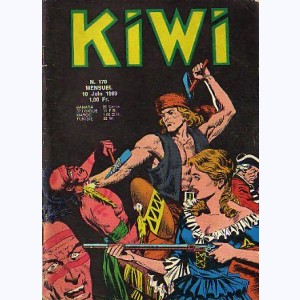 Kiwi : n° 170, Le petit Trappeur : Le trésor de la grotte verte