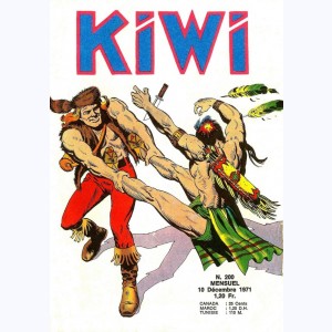 Kiwi : n° 200, Le petit Trappeur : Une partie de chasse mouvement