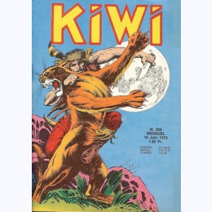Kiwi : n° 206, Le petit Trappeur : Le couteau sur la gorge 2