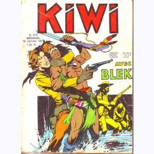 Kiwi : n° 213, Le petit Trappeur : La mort de Blek