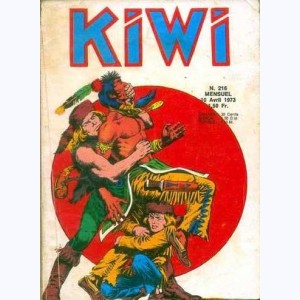 Kiwi : n° 216, Le petit Trappeur : Les Roches Blanches