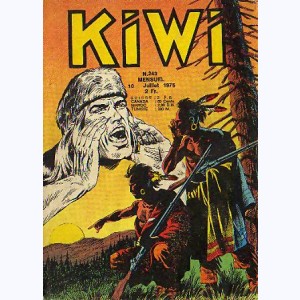 Kiwi : n° 243, Le petit Trappeur : Le mystère du faucon