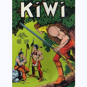 Kiwi : n° 251, Le petit Trappeur : La mort aux aguets