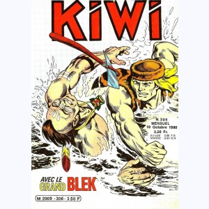Kiwi : n° 306, Le petit Trappeur : Les sept travaux de Blek