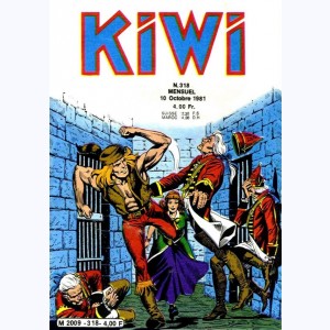 Kiwi : n° 318, Le petit Trappeur : Les canons de la Baronne !