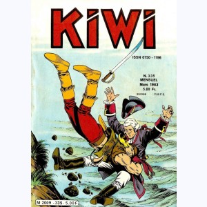 Kiwi : n° 335, Le petit Trappeur : Le loup sacré ...