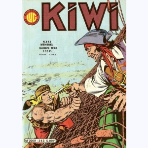 Kiwi : n° 342, Le petit Trappeur : La fosse des damnés