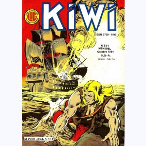 Kiwi : n° 354, Le petit Trappeur : La cité sans soleil