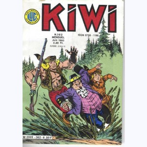 Kiwi : n° 362, Le petit Trappeur : La foudre et la pierre !