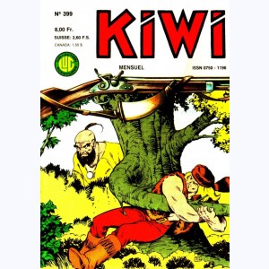 Kiwi : n° 399, BLEK et Le petit Trappeur : Le serpent et le géant !