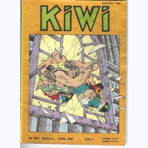 Kiwi : n° 408, BLEK et Le petit Trappeur : Le grand couteau