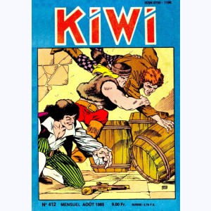 Kiwi : n° 412, BLEK et Le petit Trappeur : Le chat sauvage 1