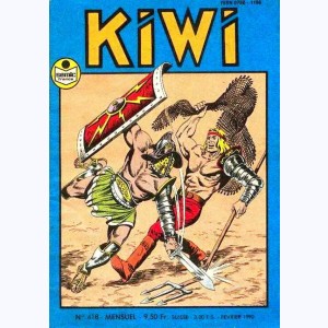 Kiwi : n° 418, BLEK et Le petit Trappeur : La Vulcana éternelle
