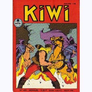 Kiwi : n° 423, BLEK et Le petit Trappeur : Les cavaliers noirs ...