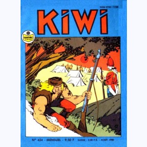 Kiwi : n° 424, Blek et Le petit Trappeur : Tours en flammes