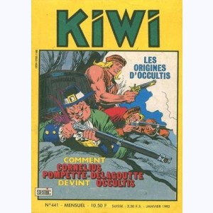 Kiwi : n° 441, Le petit Trappeur : Les origines d'Occultis