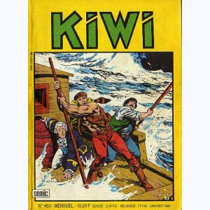 Kiwi : n° 453, Le petit Trappeur : Six hommes à la dérive !