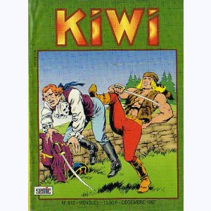 Kiwi : n° 512, Blek et Le petit Trappeur : La course ...